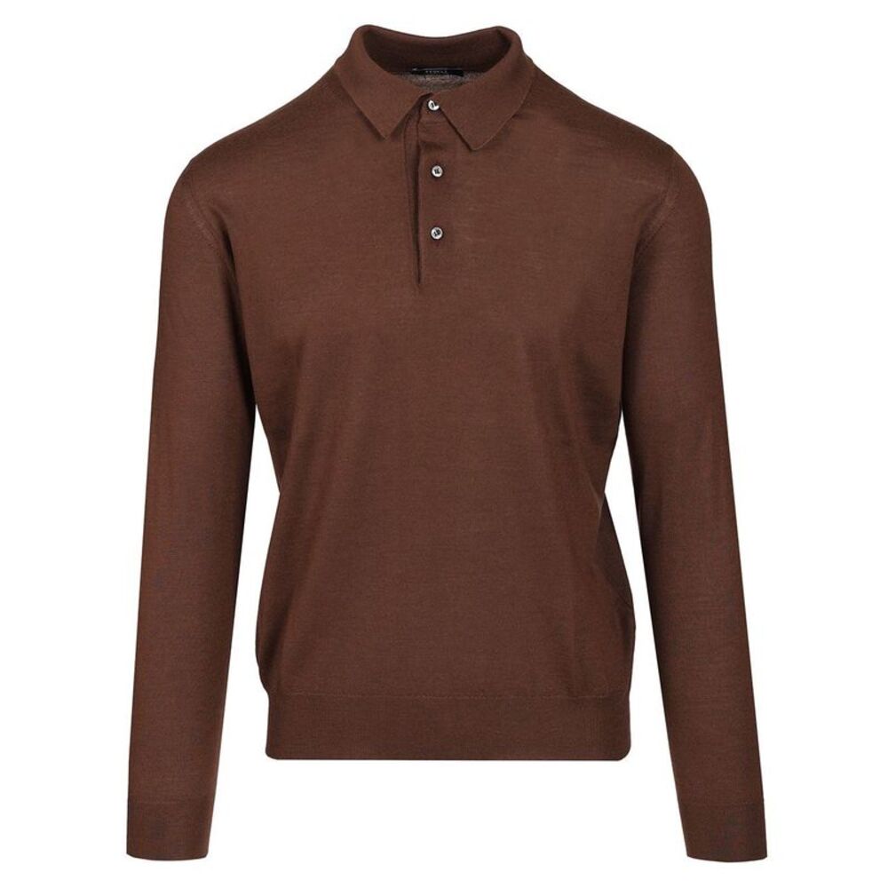 Fedeli Men Long-Sleeved Polo Shirt